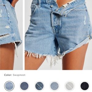 Agolde Parker Long Shorts
